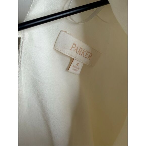 Parker The Halle V-Neck Cinch Waist Peplum Top - Picture 5 of 8
